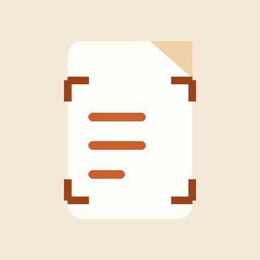 Receipt Scanner app icon